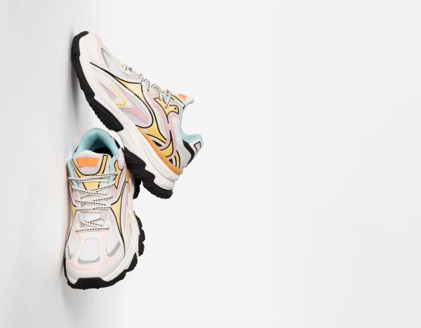 Bershka Multi-piece Sneakers Dames Gekleurd | bBeFxbxpanU