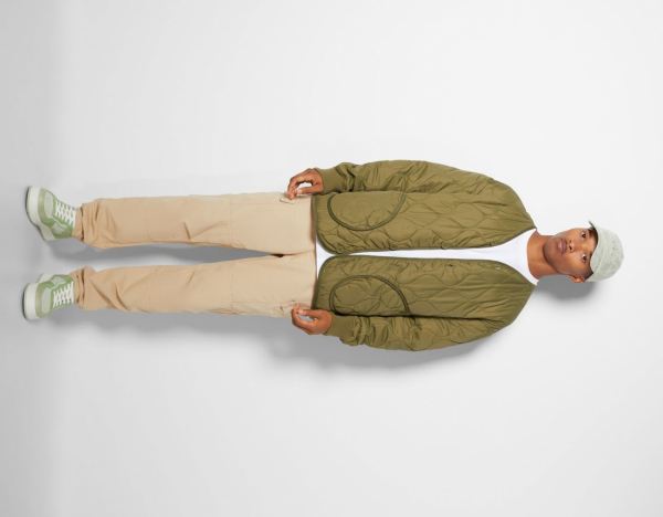 Bershka Regular-fit Sweatpants-style Pants Cargo Heren Bruin | R5SdrwokOXl
