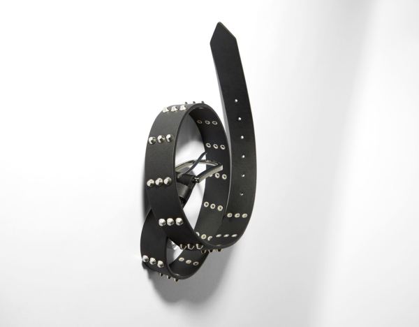 Bershka Studded Riemen Heren Zwart | ngYoBWBvkT2