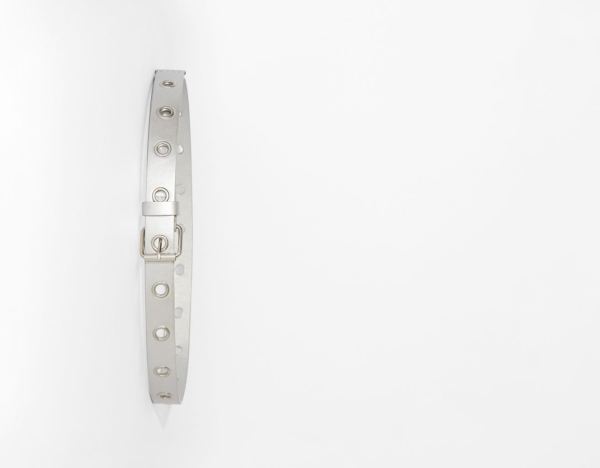 Bershka With Eyelets Riemen Dames Zilver | ZtLfgbA4Ytz