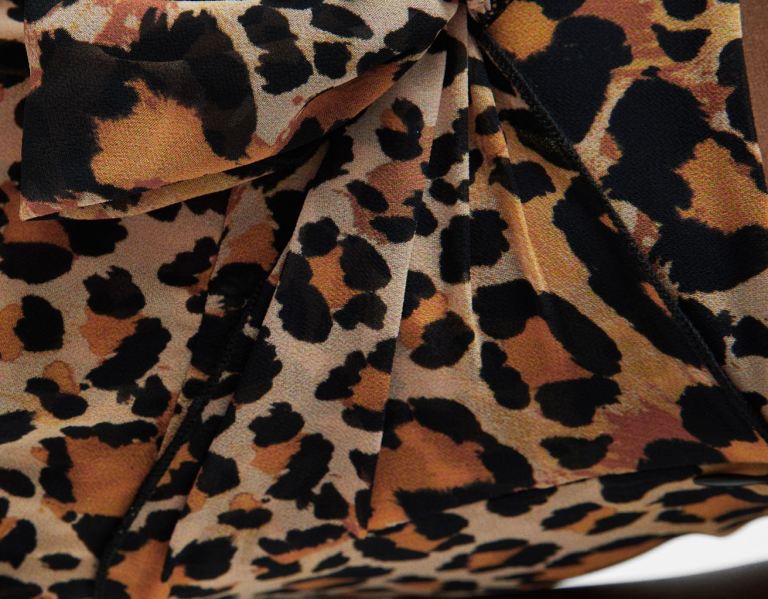 Bershka Animal Print Ruffled Mini Rokken Dames Gekleurd | QVinJkmk6Rj