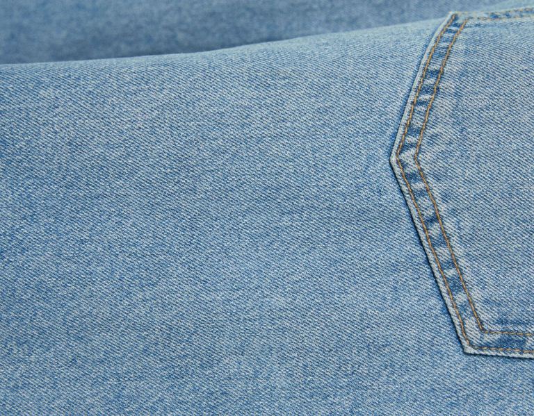 Bershka Baggy Jeans Heren Lichtblauw | n17Em72I8g4