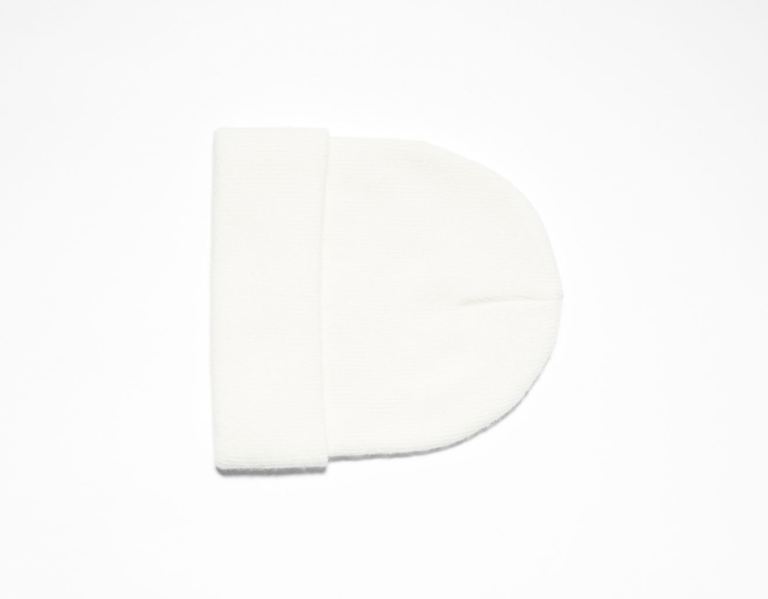 Bershka Basic Beanie Caps Heren Wit | 5wYPvSUOe1l