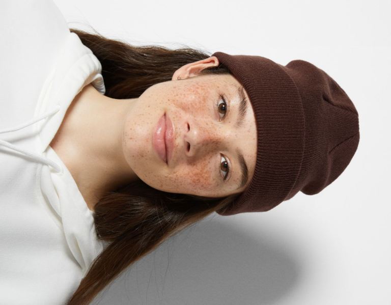 Bershka Basic Muts Dames Bruin | caBsXrMRknj