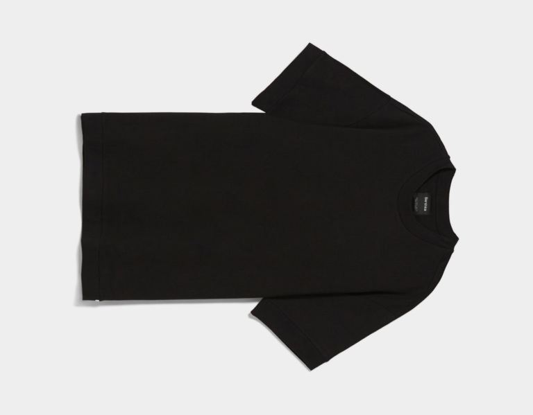 Bershka Boxy-fit Kort Sleeve T-shirts Heren Zwart | TXJegN2F7mB