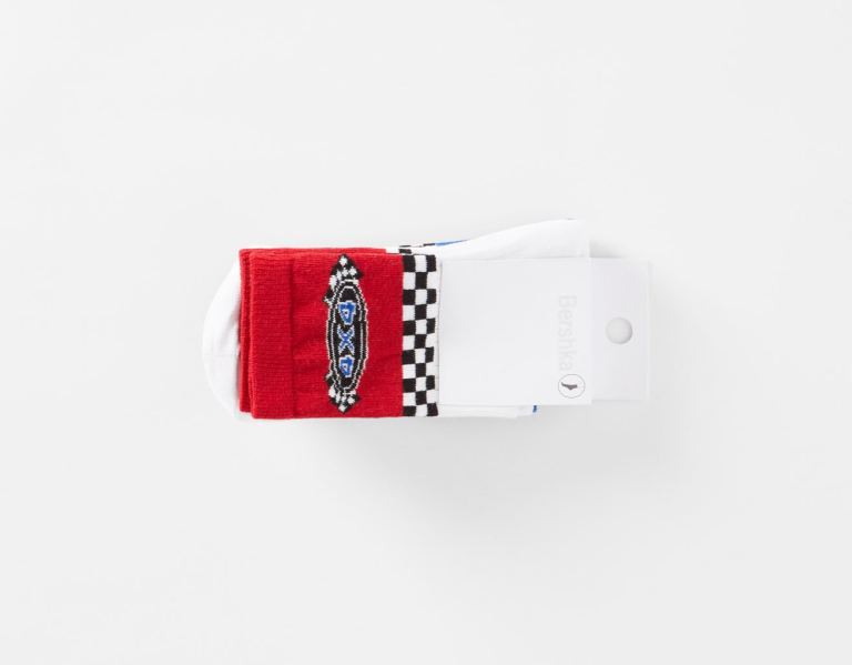Bershka Brede Sokken Dames Blauw | uQiKI3BQZjE
