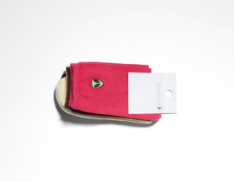 Bershka Brede Sokken Dames Bruin | HlIKwjzZCn7