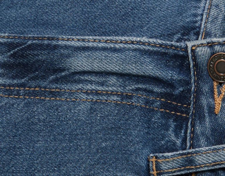 Bershka Brede-leg Jeans Dames Blauw | 7n4q4gu7l1N