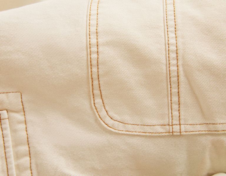 Bershka Brede-leg Pants With Contrasting Stitching Cargo Heren Room | EaCvIWLMKYg