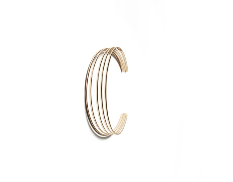 Bershka Choker Necklace With Hoops Sieraden Dames Goud | 7KNrYC4JD3e