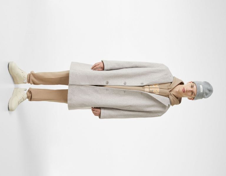 Bershka Comfort Coat Bovenkleding Heren Grijs | UdcQiKDZDKJ