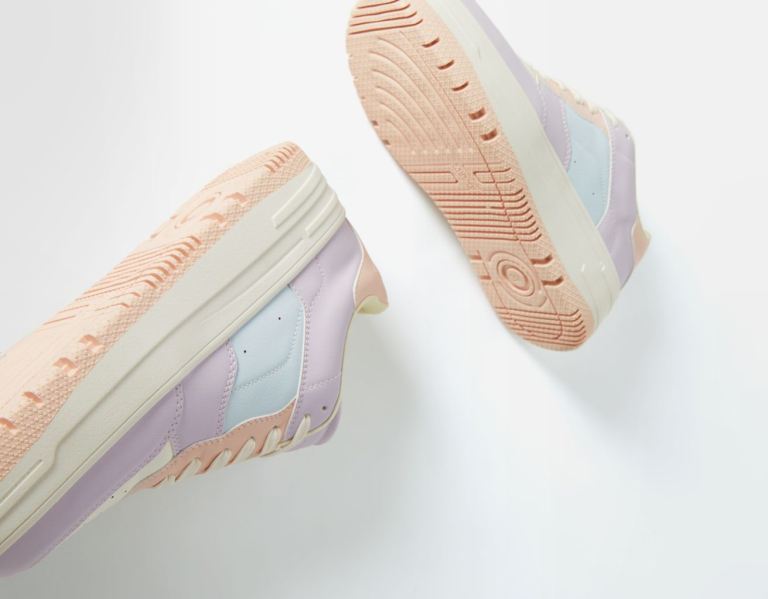Bershka Contrast Platform Sneakers Dames Gekleurd | Ror76v8dJVc