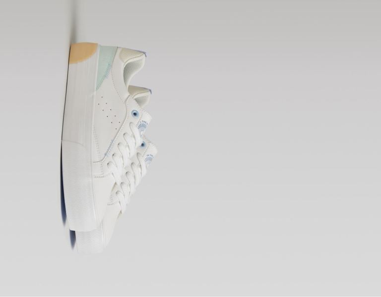Bershka Contrast Platform Sneakers Dames Wit | oNlDcxWmN8m