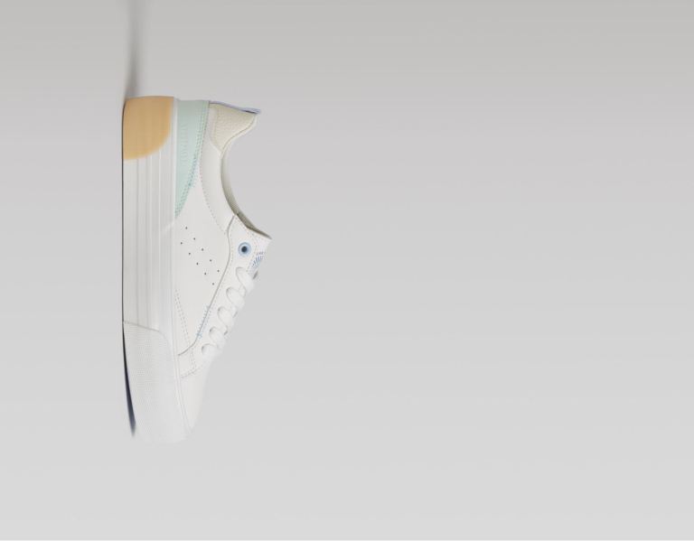 Bershka Contrast Platform Sneakers Dames Wit | oNlDcxWmN8m