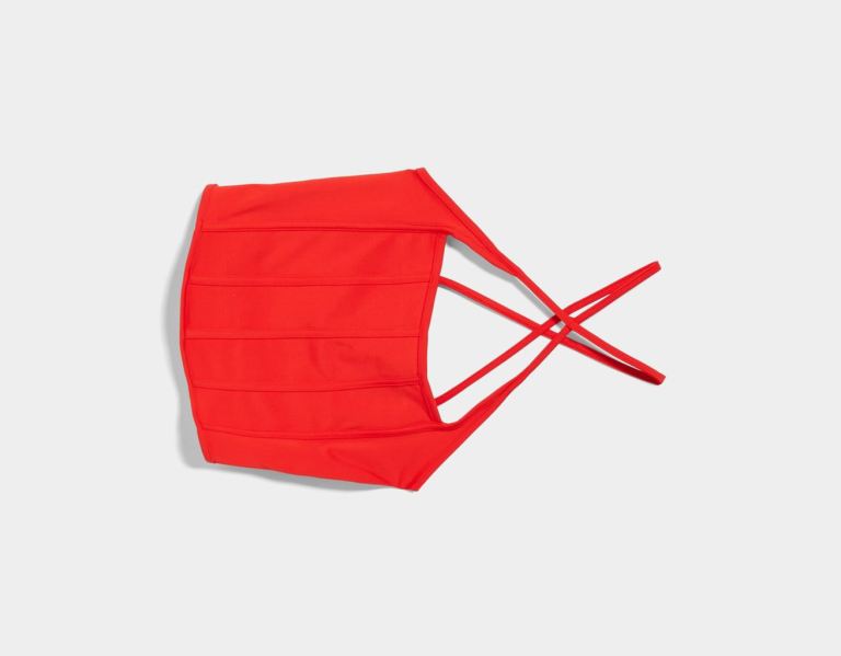 Bershka Corset Topjes Dames Rood | 5GS578OSKfV