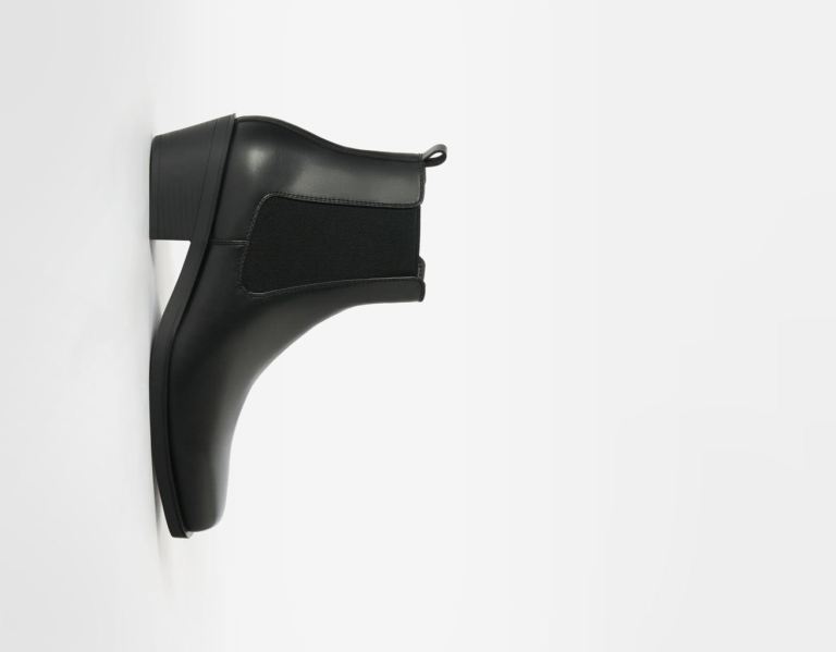 Bershka Cowboy Ankle Enkellaars Heren Zwart | wOLc2YXp2pq