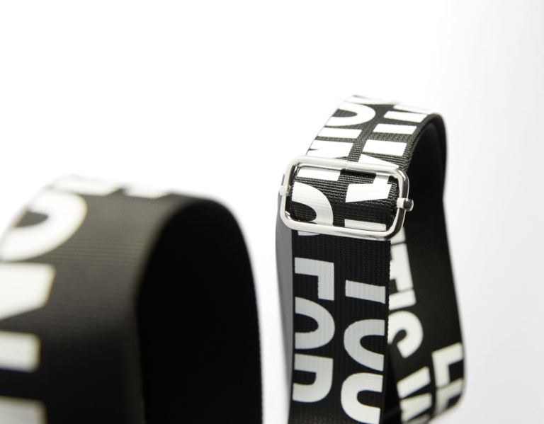 Bershka Crossbody With Lettering Riemen Tassen Heren Zwart | rNZsEVt2Te1