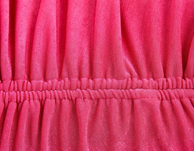 Bershka Cut Out Draped Mini Jurken Dames Roze | WaKQHon3Llu