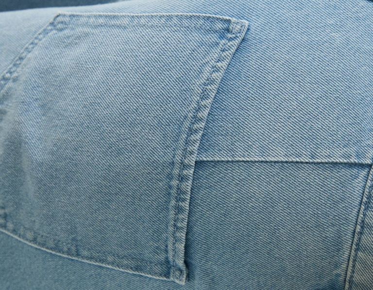 Bershka Denim Culottes Jeans Dames Lichtblauw | nkGtp7uZu6u