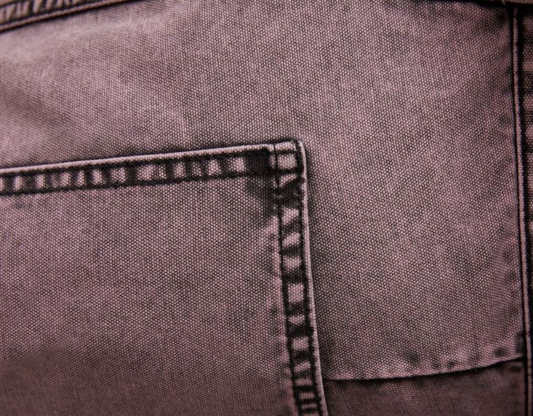 Bershka Faded Canvas Jeans Heren Roze | 5h1ZOhKNSNH