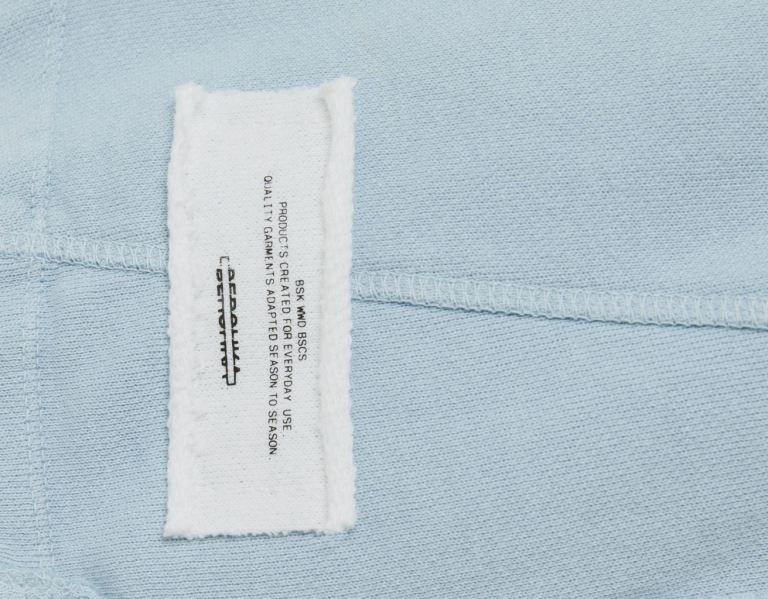 Bershka Faded Plush T-shirts Heren Lichtblauw | 5nR9RKAyngi