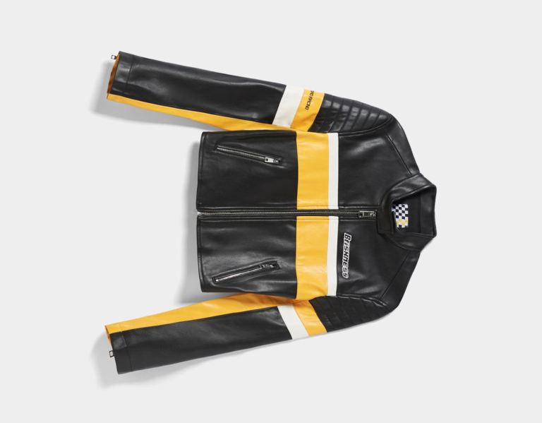 Bershka Faux Leren Race Biker Jassen Dames Geel | eMtXOgXkhlg
