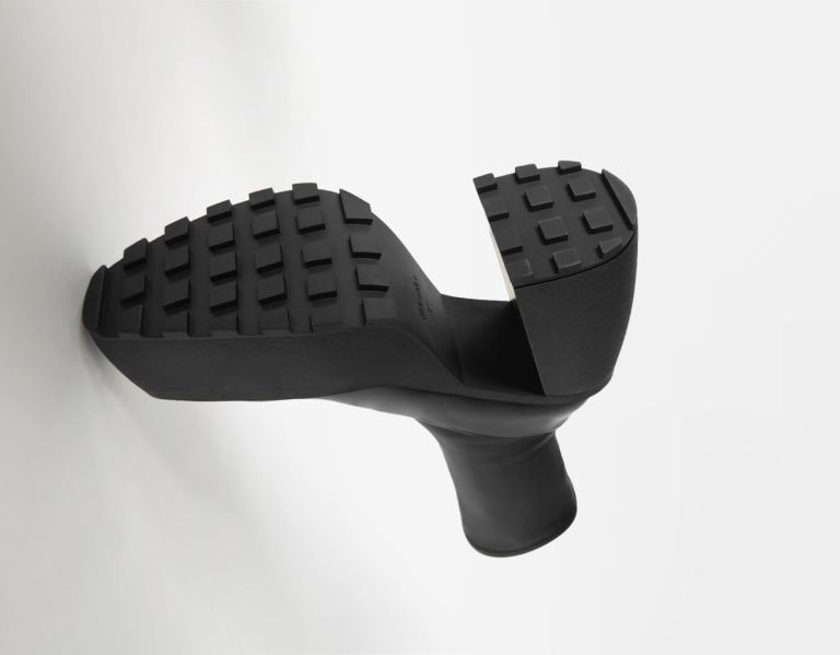 Bershka Fitted High-heel Ankle Platform Laarzen Dames Zwart | cpJxKQxfW9n