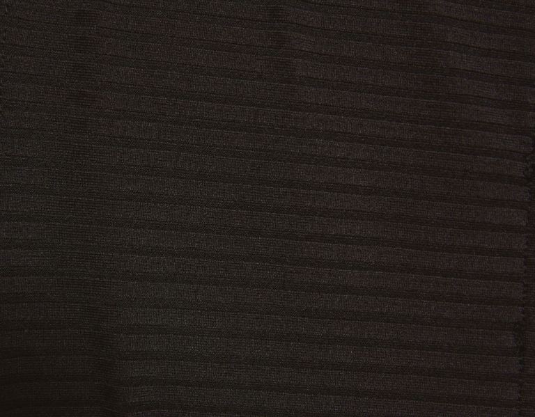 Bershka Geribbeld Halter Topjes Dames Zwart | 9ecDAUNdrJX