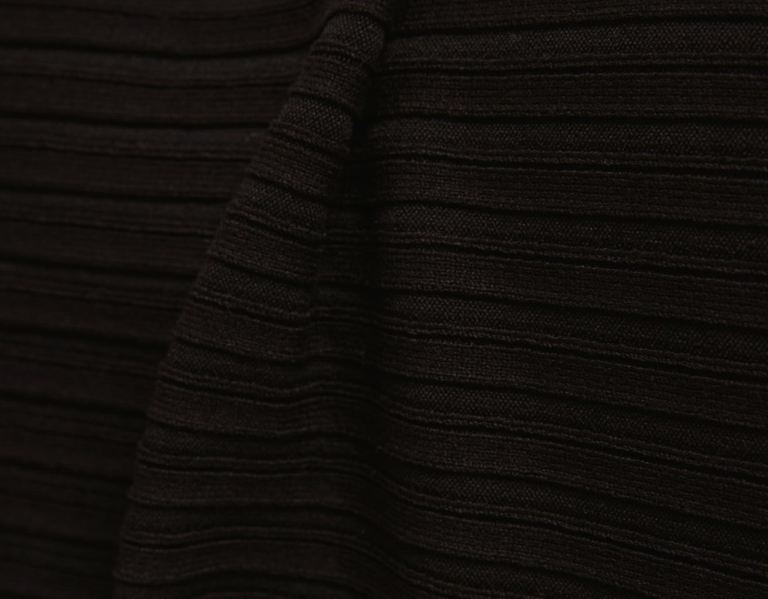 Bershka Geribbeld Mock Neck Trui Gebreide Kleding Dames Zwart | zbm0l8R36dZ