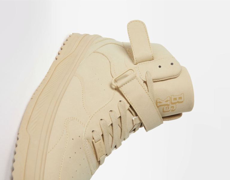 Bershka High-top Enkellaars Heren Bruin | fCVy4MuULvz