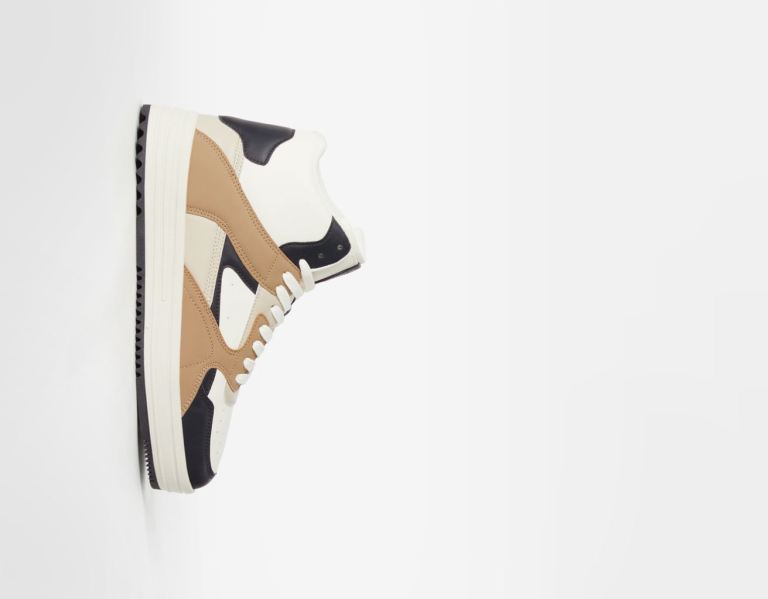 Bershka High-top Sportschoenen Heren Bruin | EUPLASwGitc