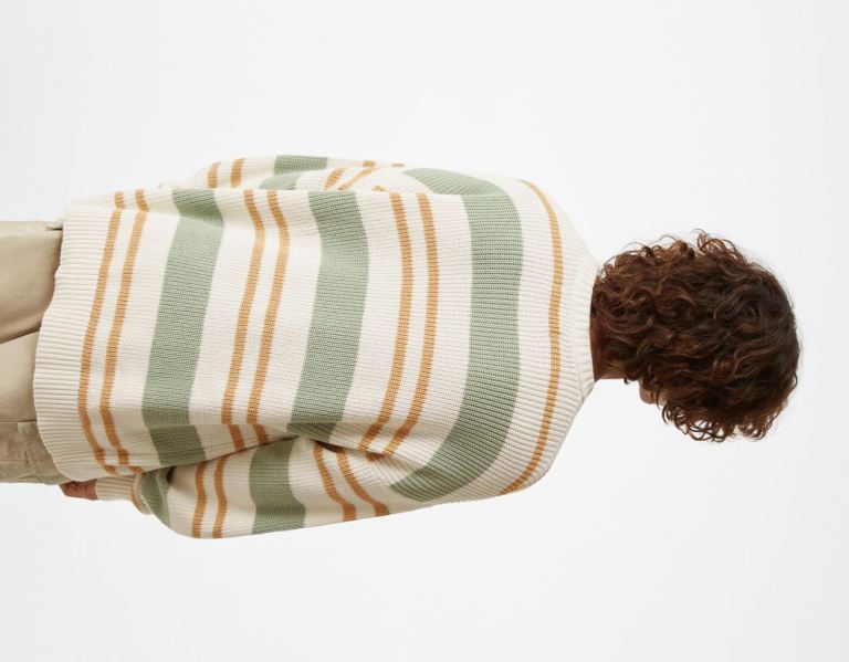 Bershka Horizontal Stripe Trui Truien Heren Room | fciProKg6Rq