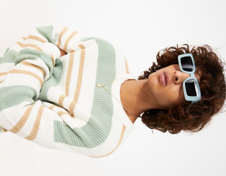 Bershka Horizontal Stripe Trui Truien Heren Room | fciProKg6Rq