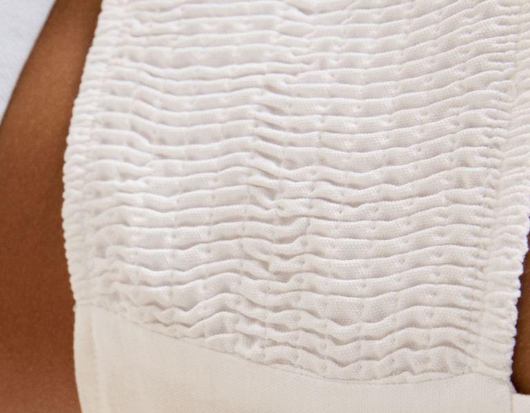Bershka Katoenen Corset With Detail Topjes Dames Room | zzRsDI7AOAb
