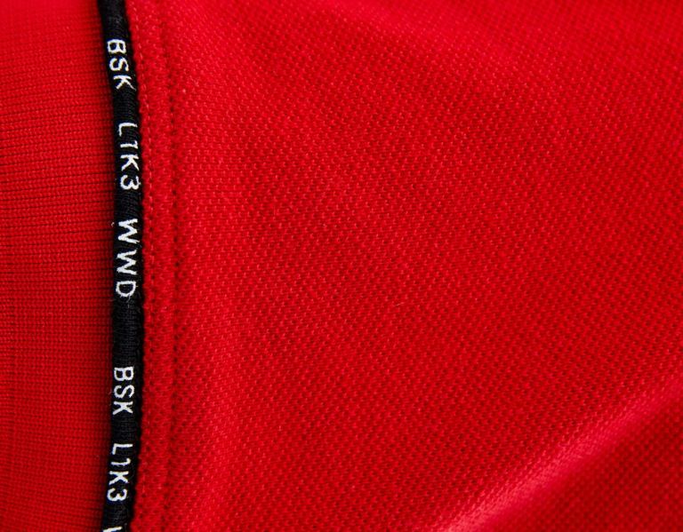Bershka Kort Sleeve Piqué Polo Shirt T-shirts Heren Rood | vzPro13rnx2