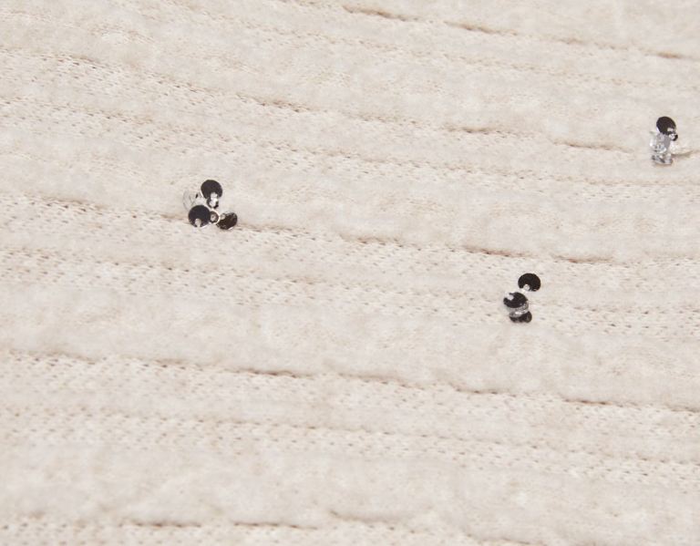 Bershka Kort Sleeve With Beading T-shirts Dames Bruin | pdqGwIapKsn