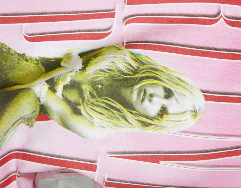 Bershka Kort Sleeve With Britney Spears Print T-shirts Dames Wit | KeNskyUKotw