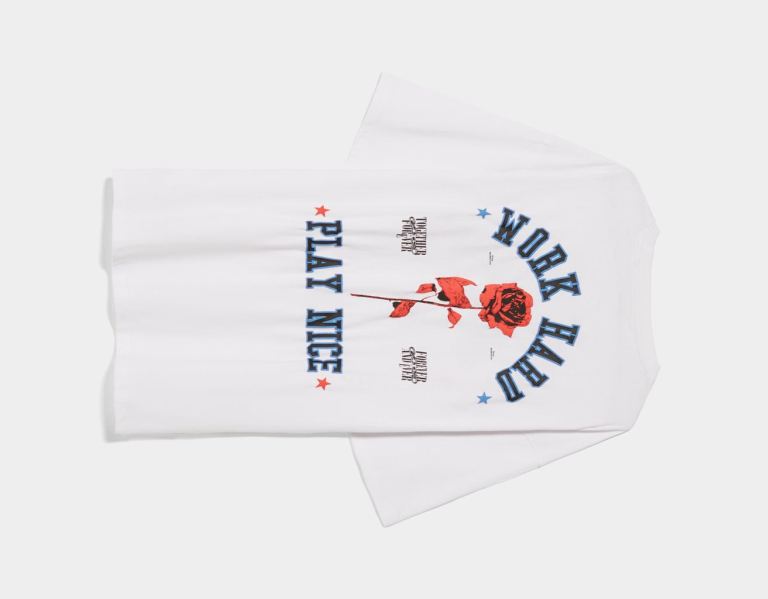 Bershka Kort Sleeve With Print T-shirts Heren Wit | oSYUJzYhHit