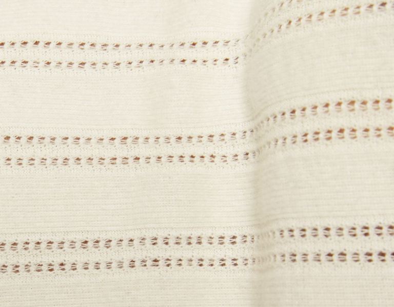 Bershka Long Sleeve Curly Cropped T-shirts Dames Beige | gGYXBTloXe1
