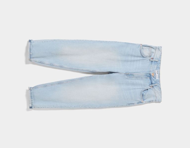 Bershka Loose-fit Jeans Heren Lichtblauw | Ds7xqZkbsv3