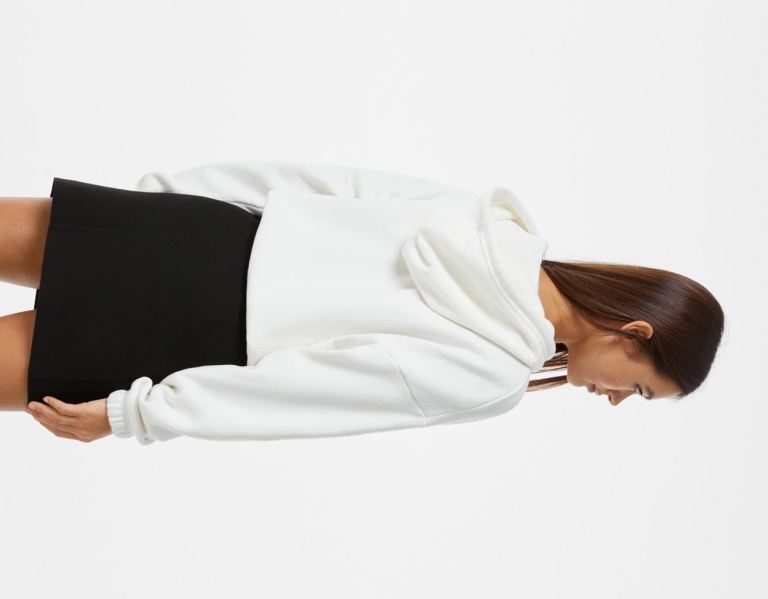 Bershka Mini With Belt Loops Rokken Dames Zwart | yLIqq0YiXHH