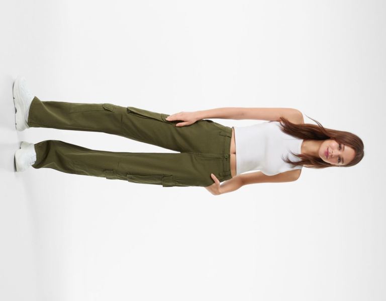 Bershka Mouwloos Geribbeld Top T-shirts Dames Wit | sy0moLvkLsO
