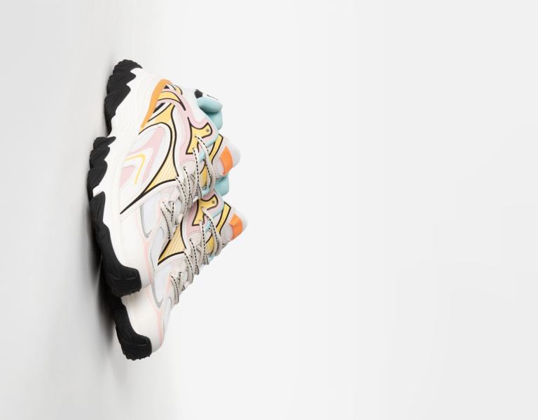Bershka Multi-piece Sneakers Dames Gekleurd | bBeFxbxpanU