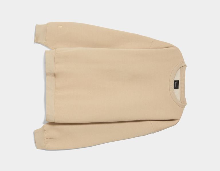 Bershka Oversize Crew Neck Sweatshirts Heren Bruin | 4CvZwbaFH06