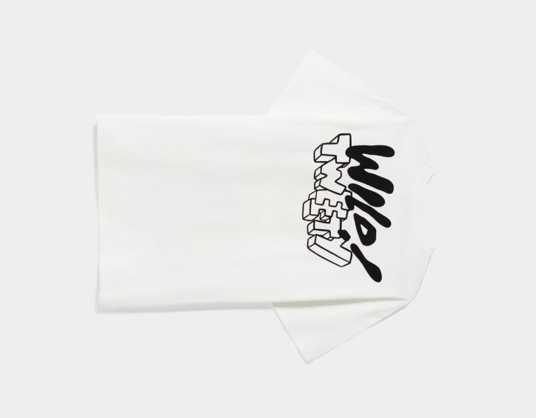 Bershka Oversize Kort Sleeve With Looney Tunes X Coté Escrivá Print T-shirts Heren Wit | xwiBMIvqfkG