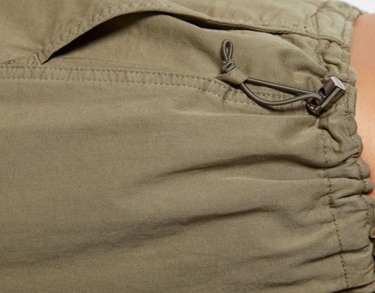 Bershka Parachute Cargo Midi Rokken Dames Khaki | vIHIGVmKYMO