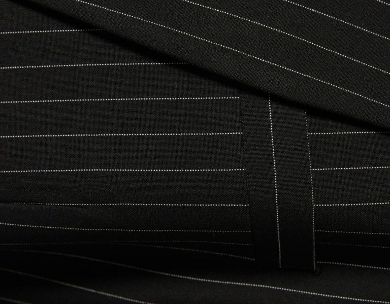 Bershka Pinstripe Print Blazer Blazer Dames Zwart | tiZaU3caXxA