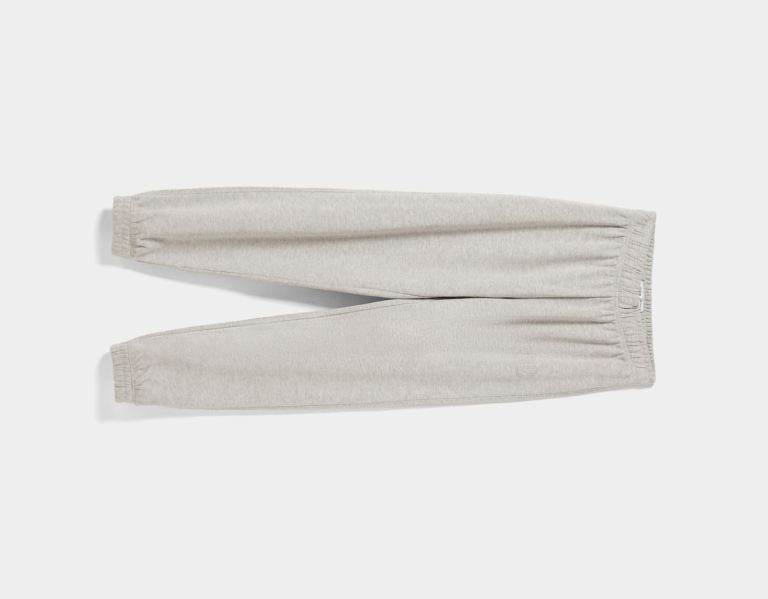 Bershka Plush Sweat Broek Dames Grijs | 8dL76nCbOki