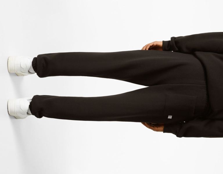 Bershka Plush Sweatpants Trainingspak Heren Zwart | ngL5tFAcnA2