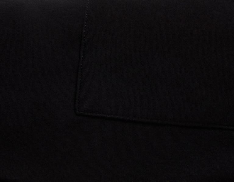 Bershka Plush Sweatpants With Seams Trainingspak Heren Zwart | ibGozTYp70s